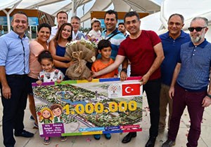 Expo 1 milyonuncu ziyaretçisini ağırladı